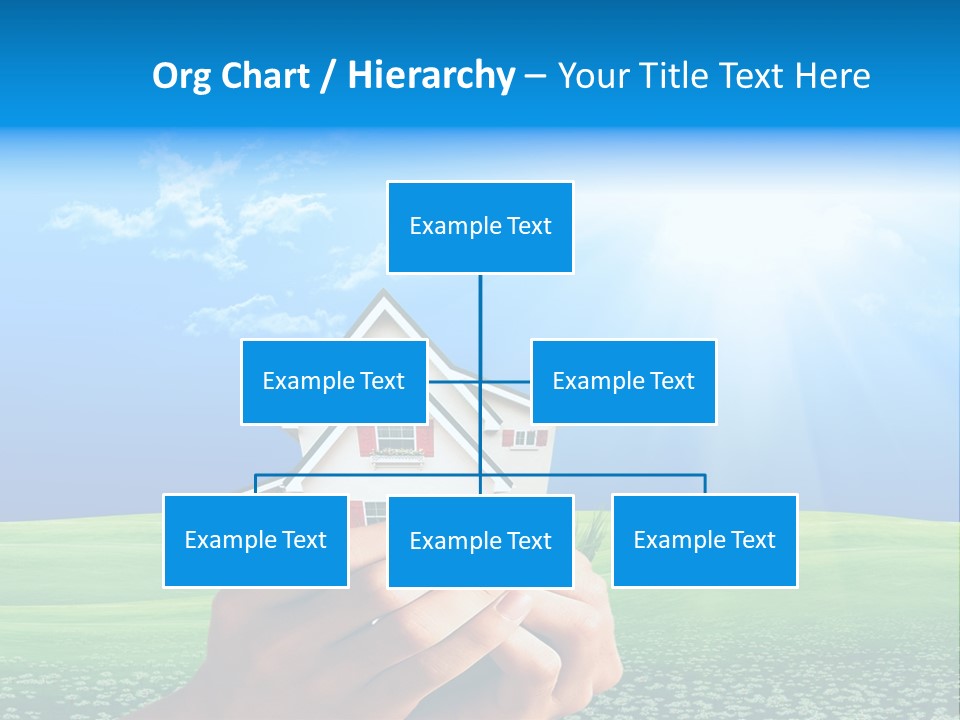 Building Security Sky PowerPoint Template