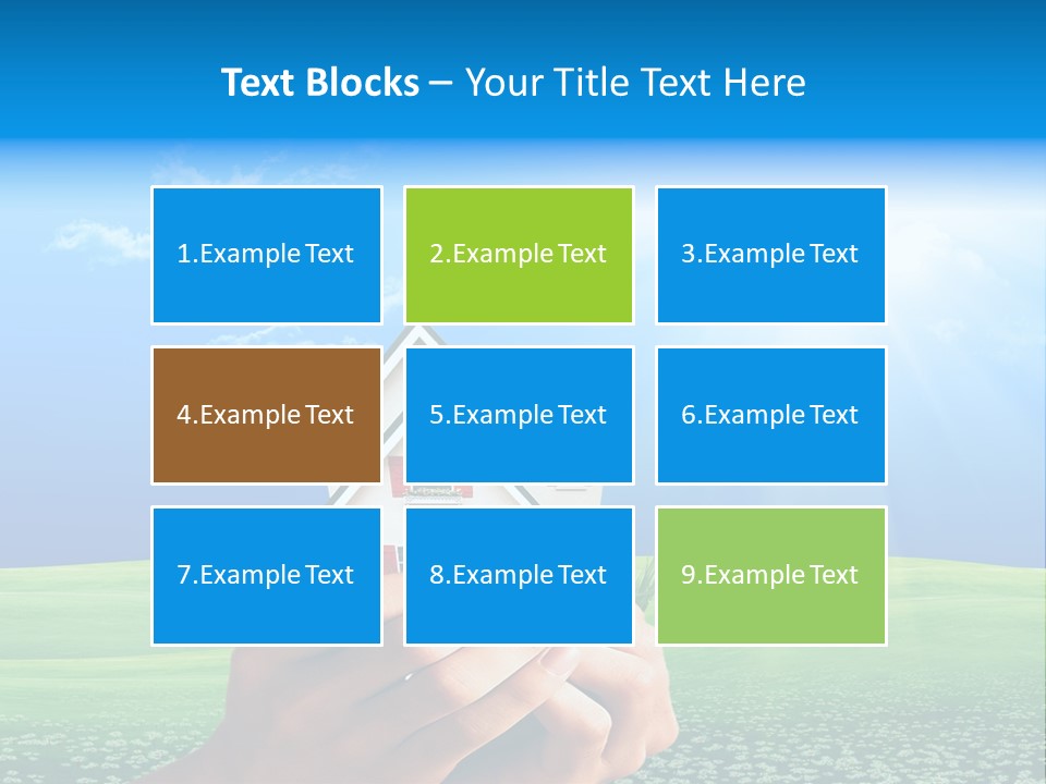 Building Security Sky PowerPoint Template