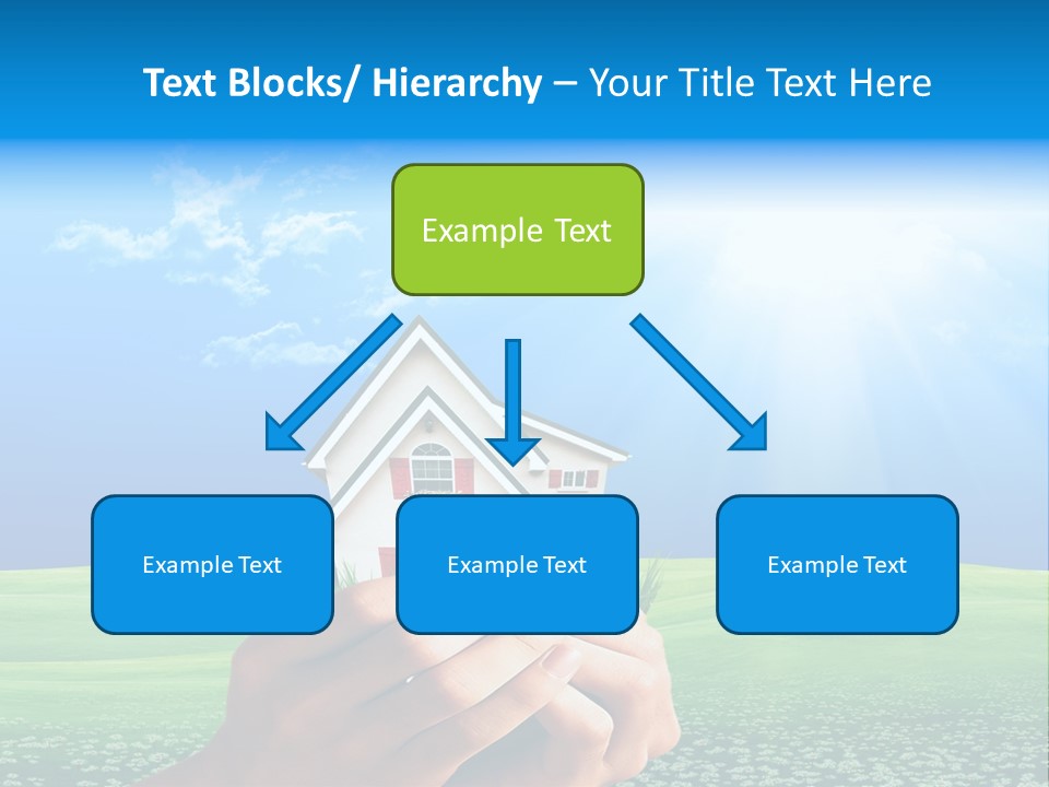 Building Security Sky PowerPoint Template