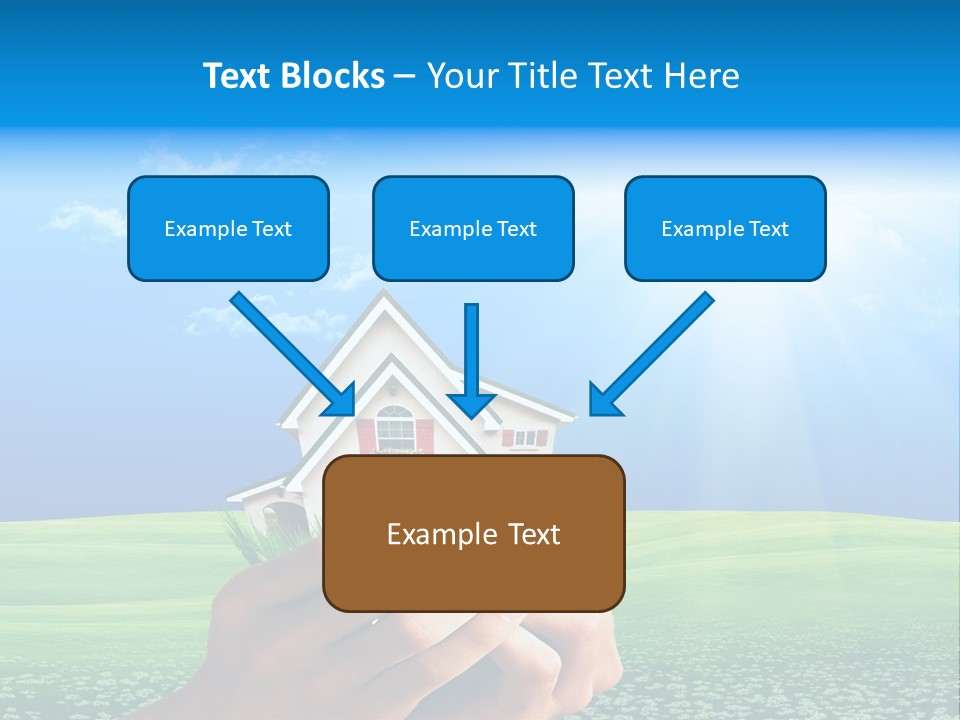 Building Security Sky PowerPoint Template