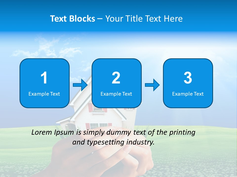 Building Security Sky PowerPoint Template