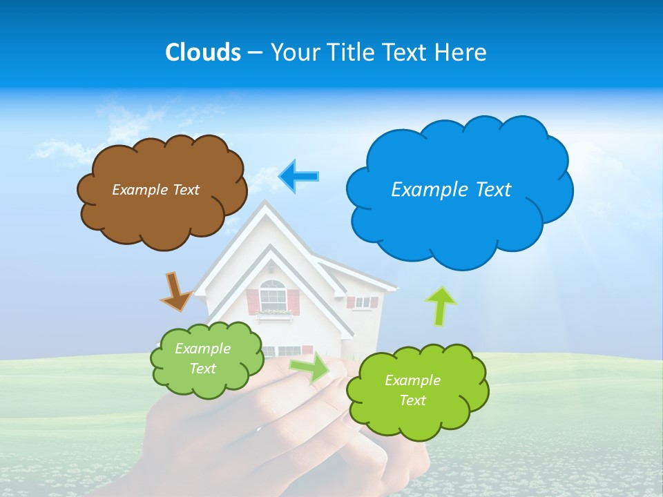 Building Security Sky PowerPoint Template