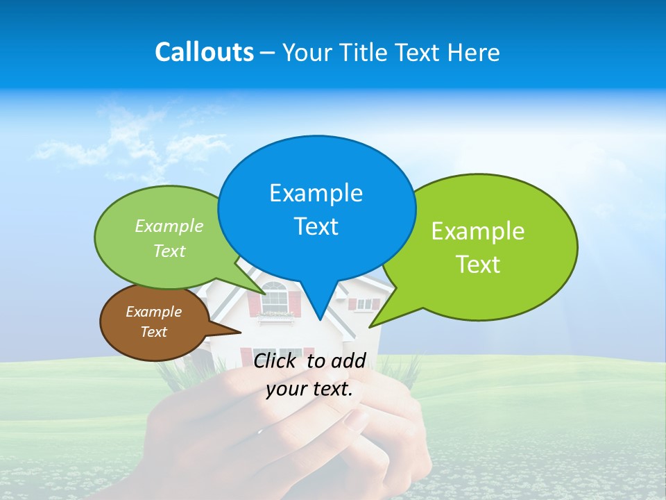 Building Security Sky PowerPoint Template