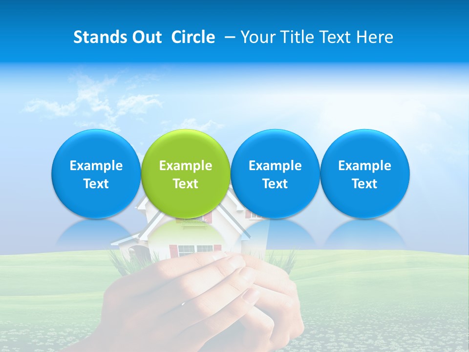 Building Security Sky PowerPoint Template