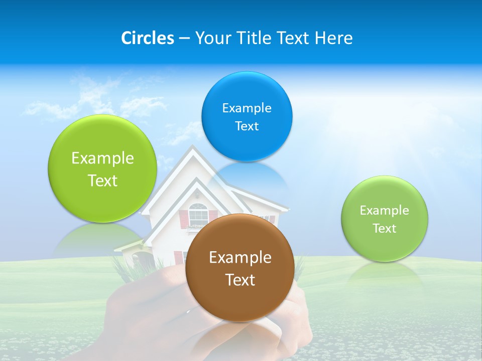 Building Security Sky PowerPoint Template