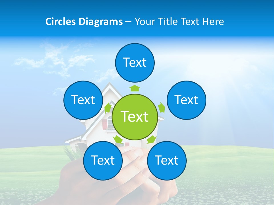 Building Security Sky PowerPoint Template