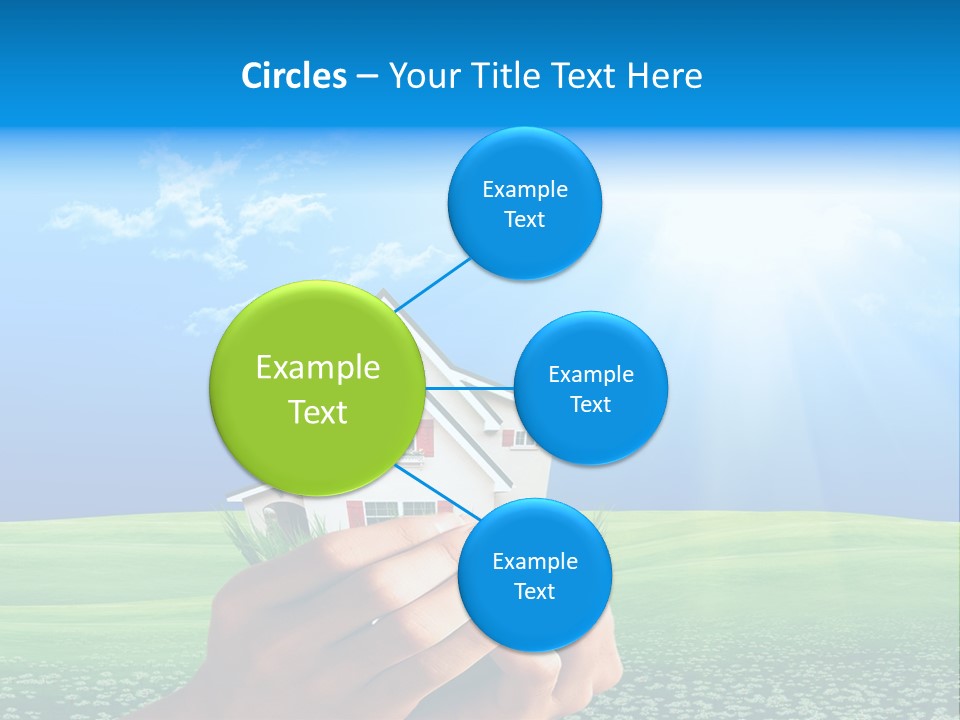 Building Security Sky PowerPoint Template