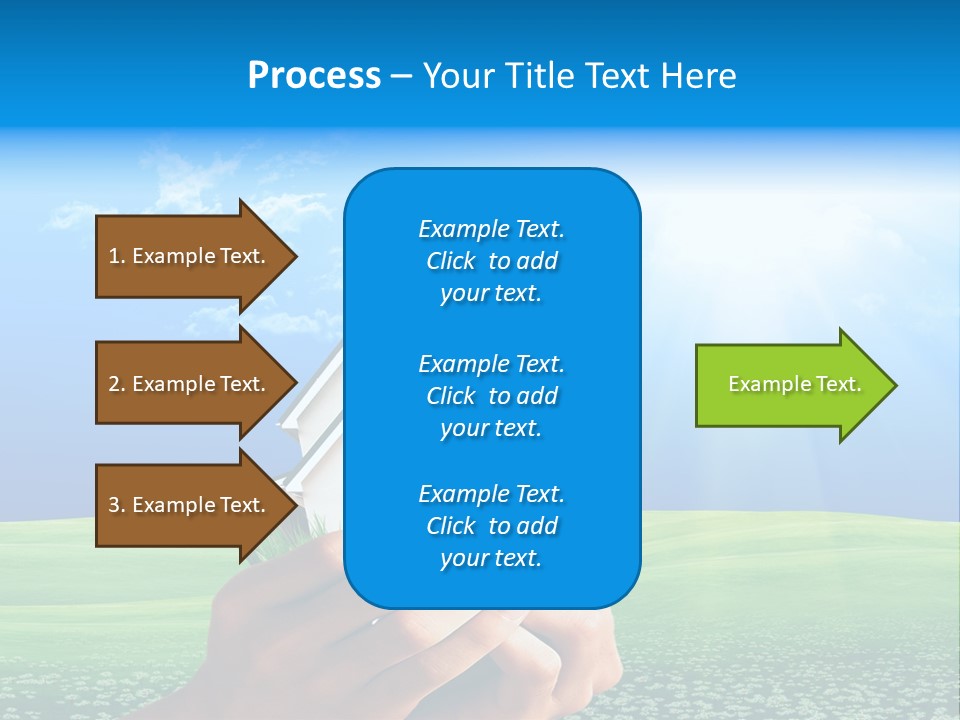 Building Security Sky PowerPoint Template