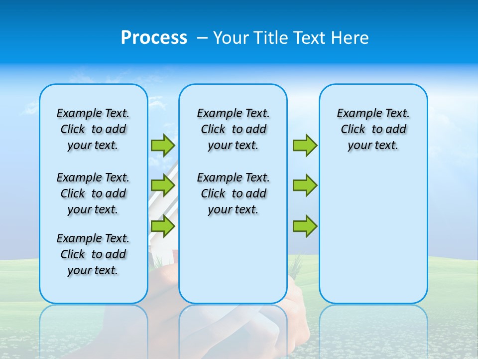 Building Security Sky PowerPoint Template