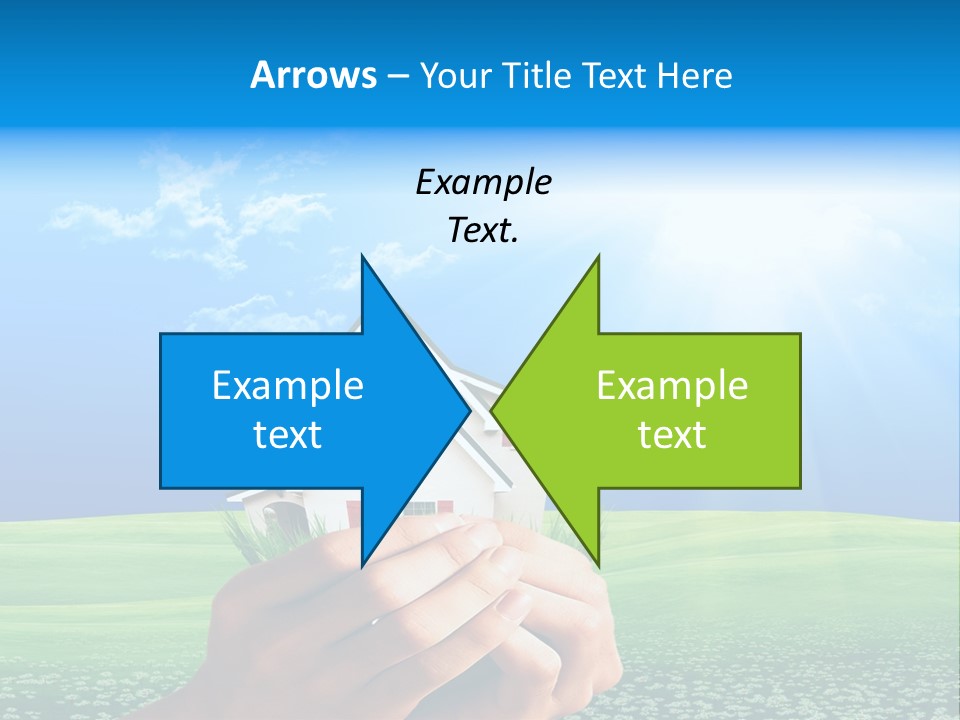 Building Security Sky PowerPoint Template