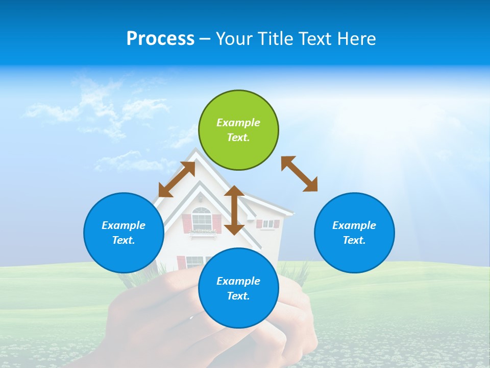 Building Security Sky PowerPoint Template