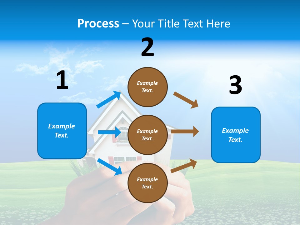 Building Security Sky PowerPoint Template