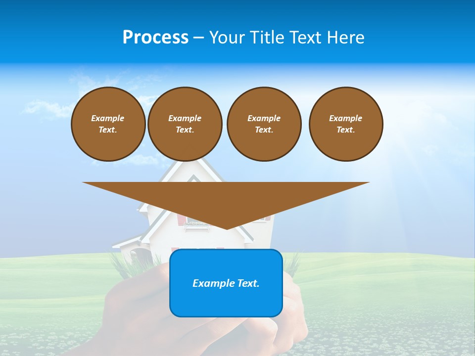Building Security Sky PowerPoint Template