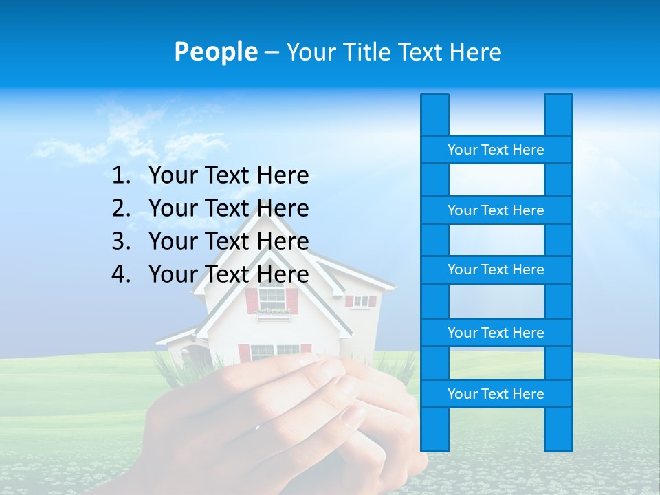 Building Security Sky PowerPoint Template