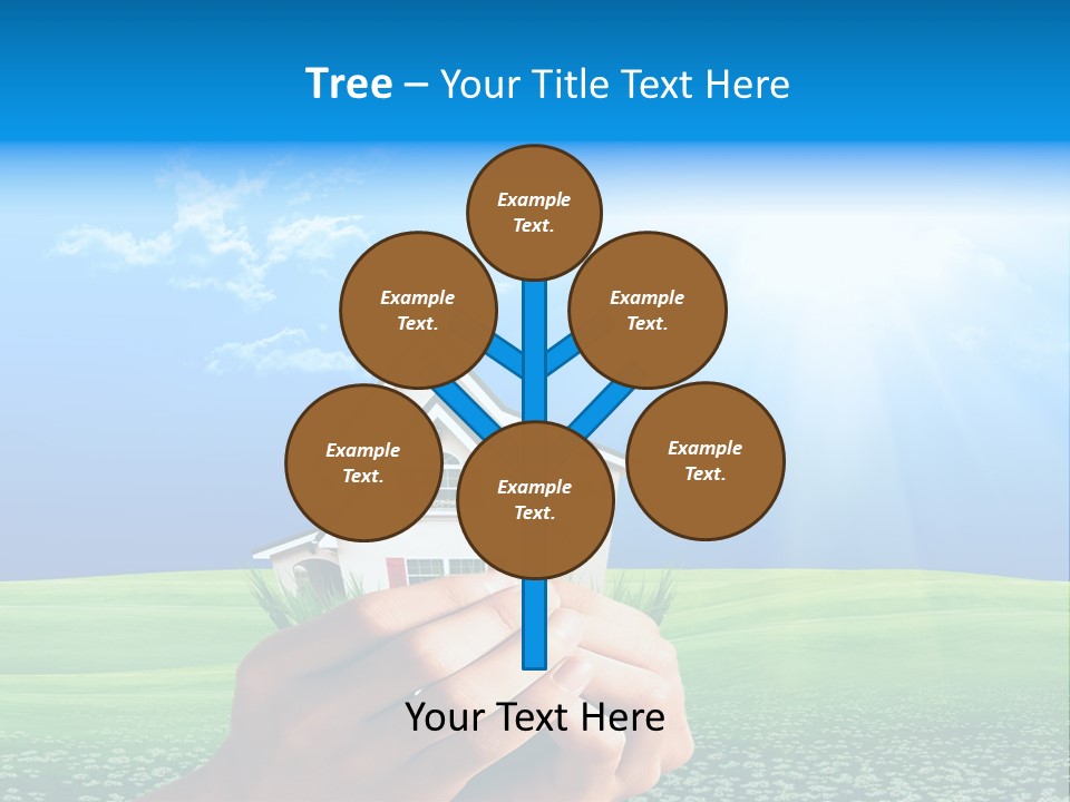 Building Security Sky PowerPoint Template
