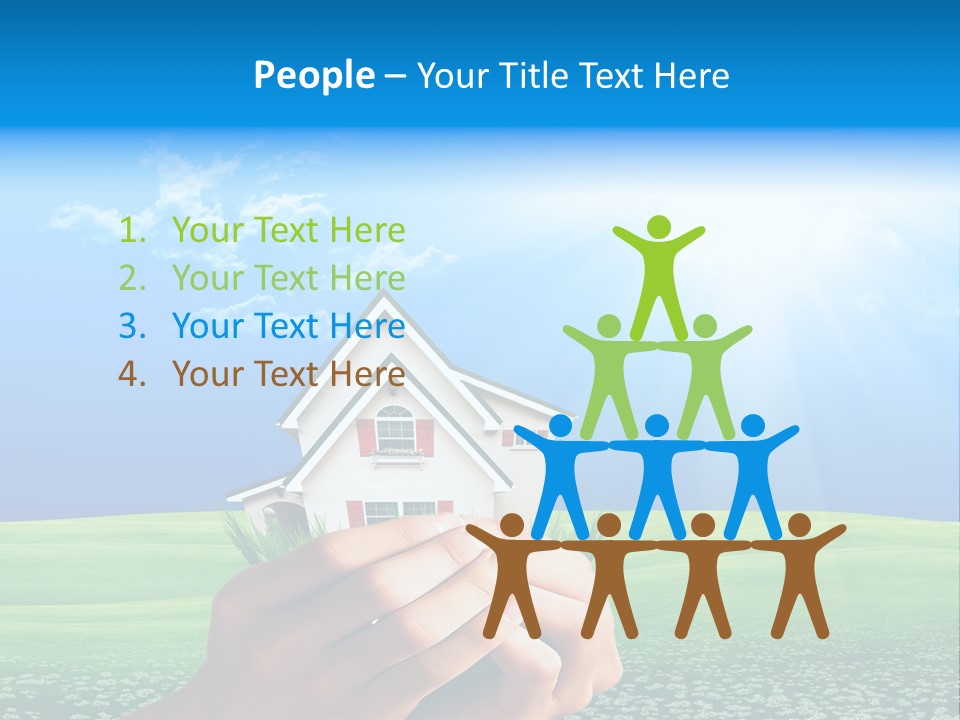 Building Security Sky PowerPoint Template