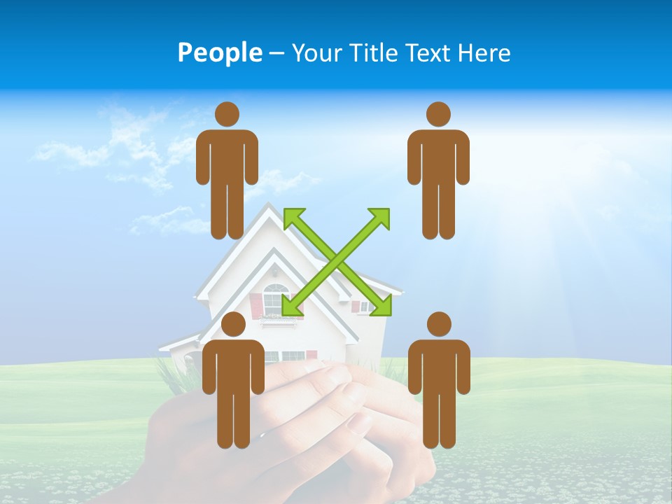 Building Security Sky PowerPoint Template