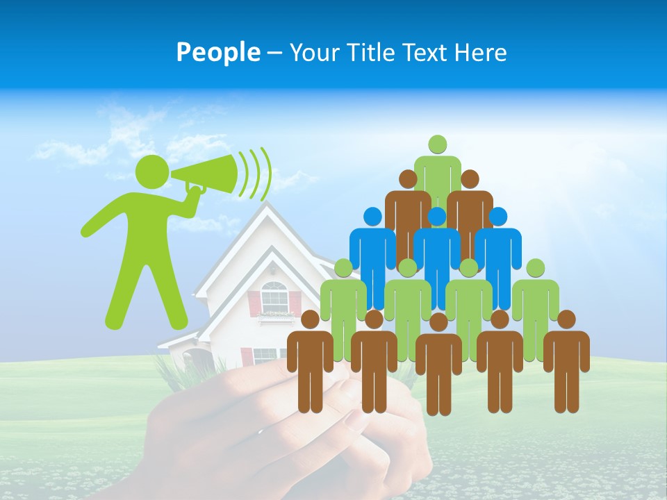 Building Security Sky PowerPoint Template