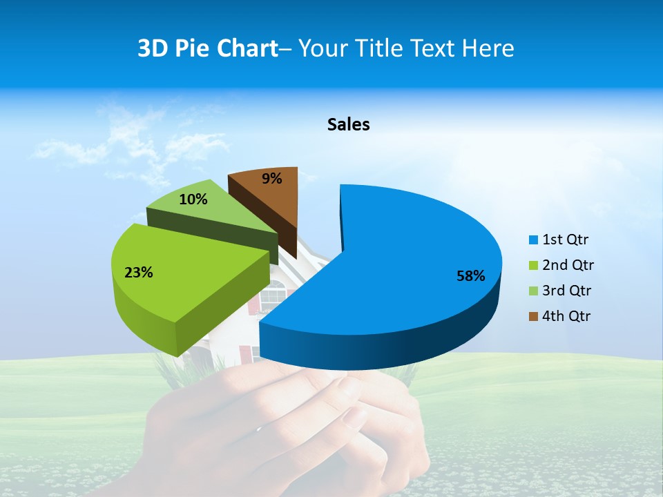 Building Security Sky PowerPoint Template
