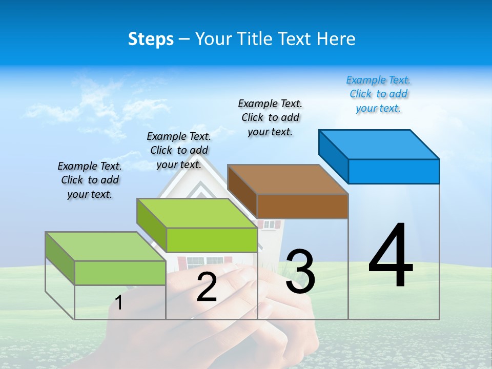 Building Security Sky PowerPoint Template