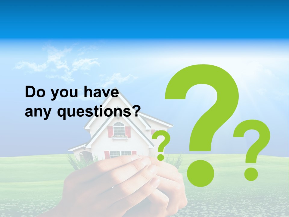 Building Security Sky PowerPoint Template