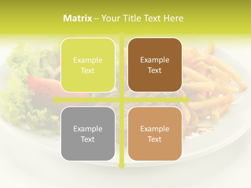 Eat Beef Appetiser PowerPoint Template