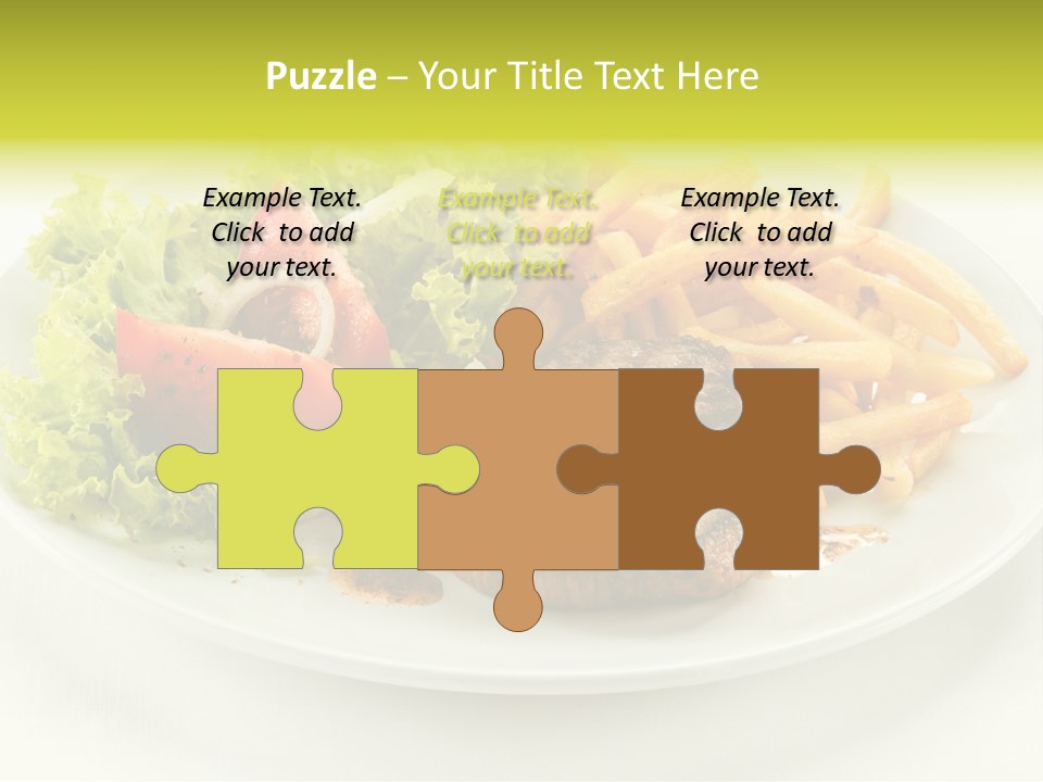 Eat Beef Appetiser PowerPoint Template