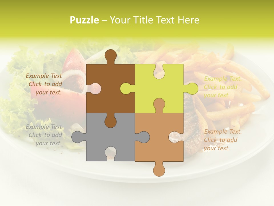 Eat Beef Appetiser PowerPoint Template