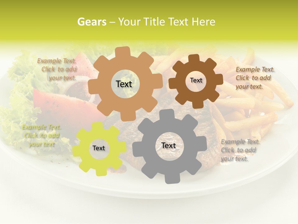 Eat Beef Appetiser PowerPoint Template