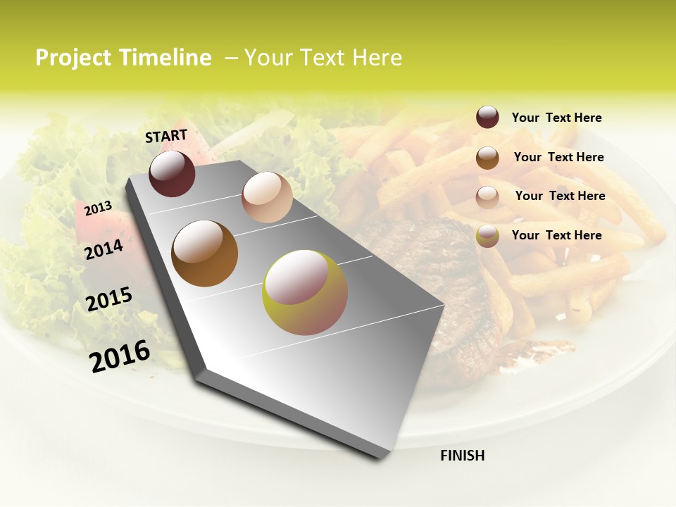 Eat Beef Appetiser PowerPoint Template
