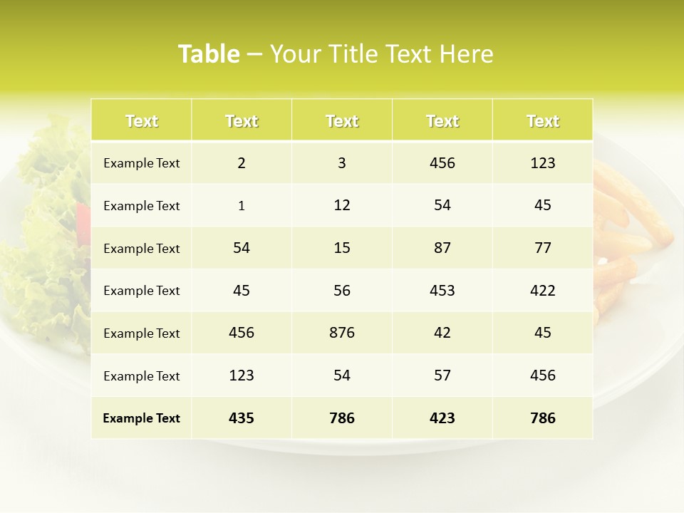 Eat Beef Appetiser PowerPoint Template