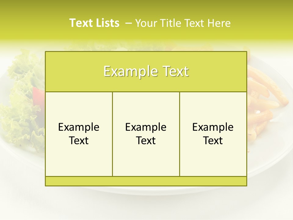 Eat Beef Appetiser PowerPoint Template