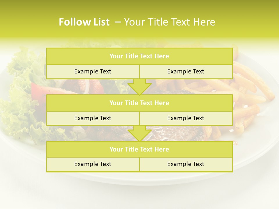 Eat Beef Appetiser PowerPoint Template