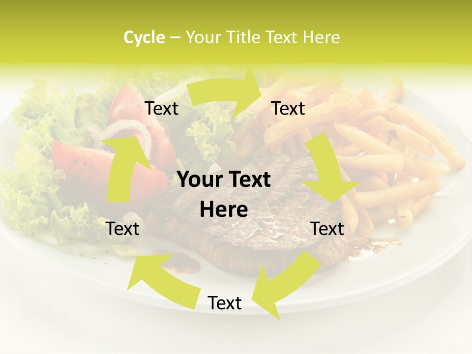 Eat Beef Appetiser PowerPoint Template