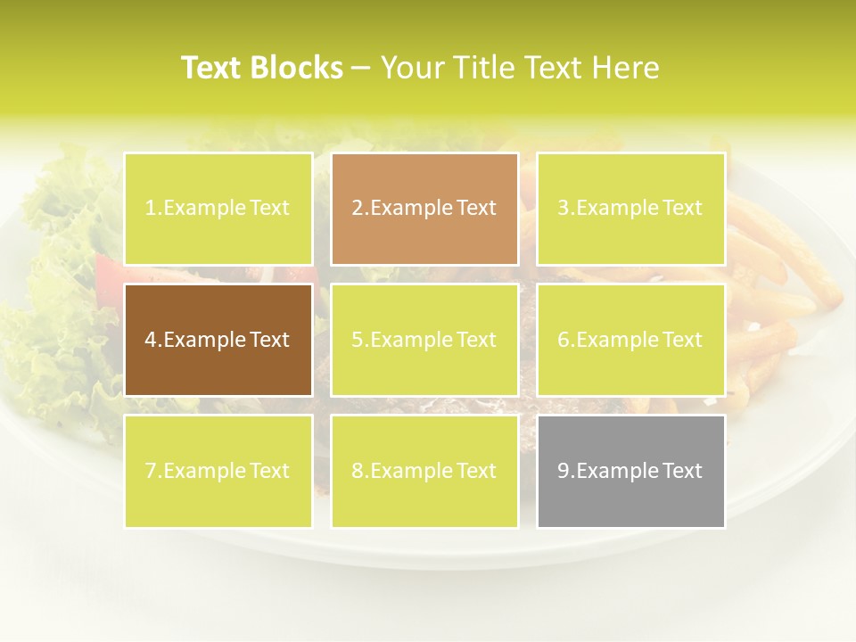 Eat Beef Appetiser PowerPoint Template