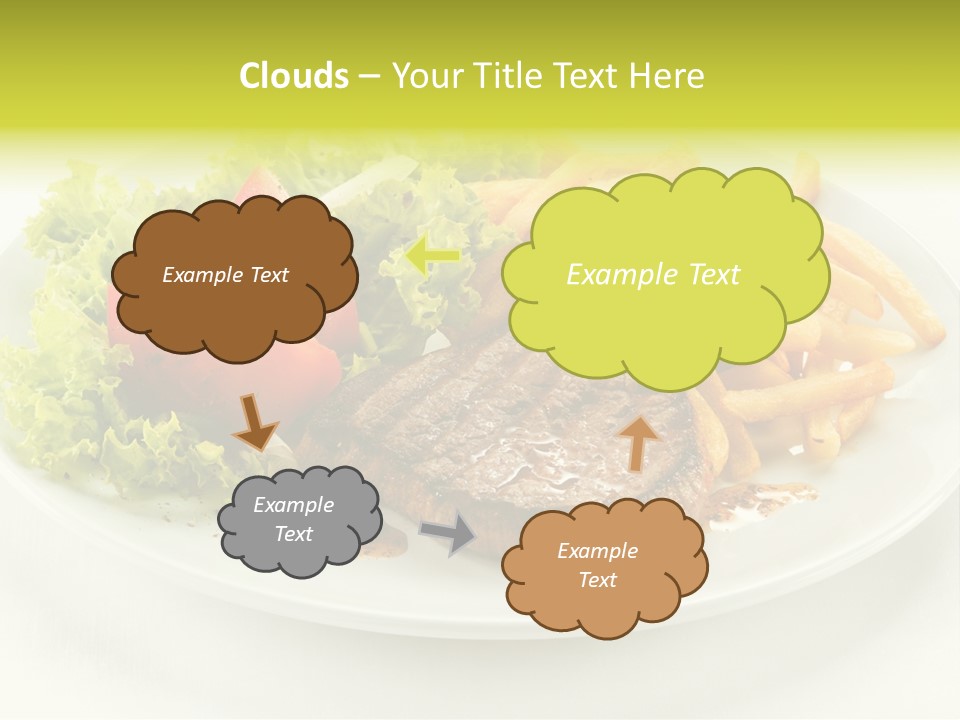 Eat Beef Appetiser PowerPoint Template