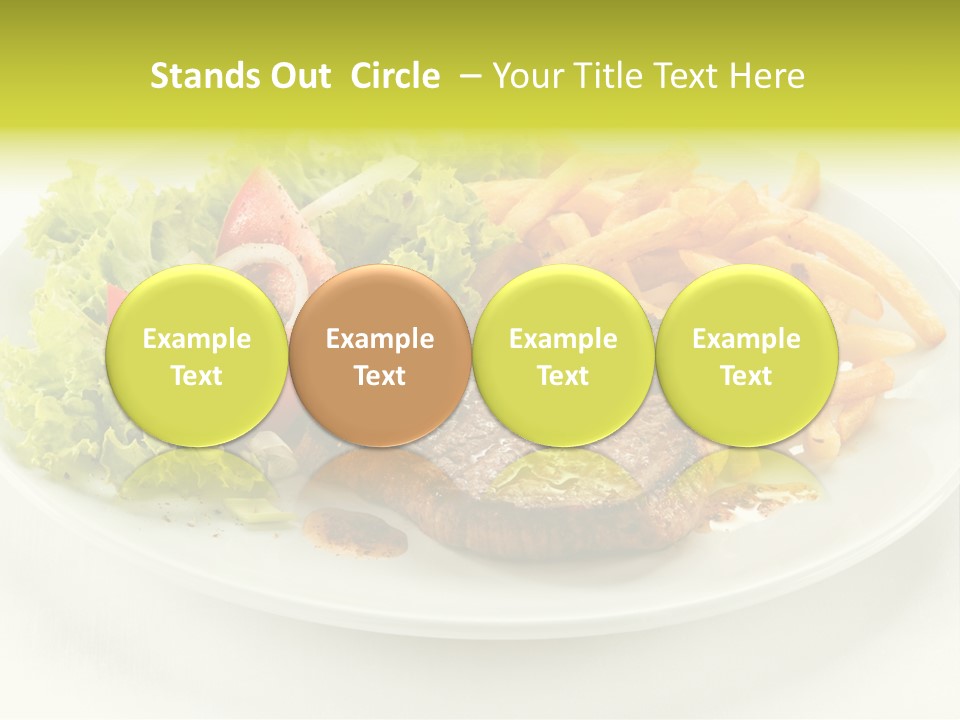 Eat Beef Appetiser PowerPoint Template