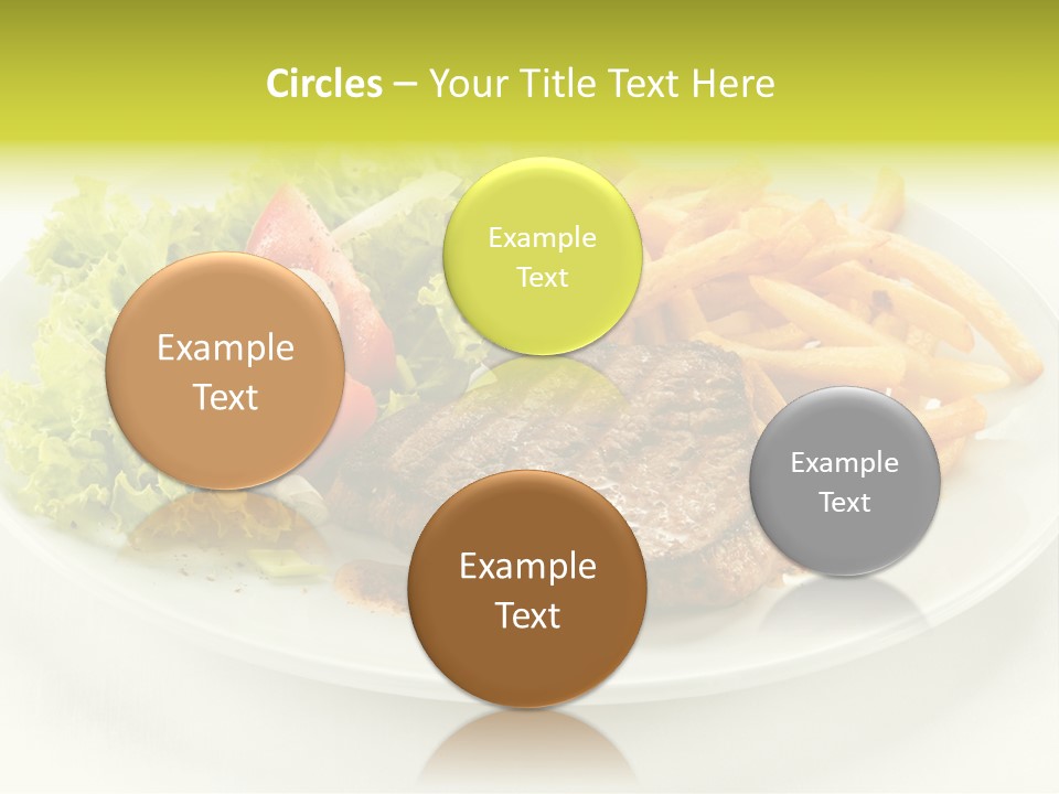 Eat Beef Appetiser PowerPoint Template