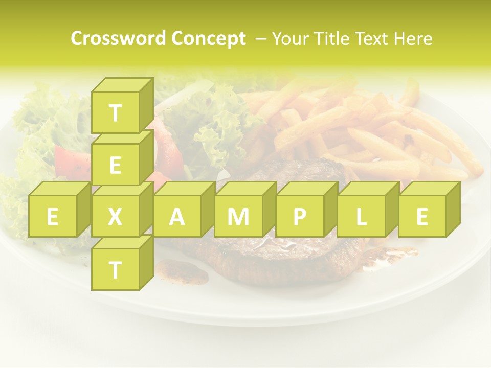 Eat Beef Appetiser PowerPoint Template