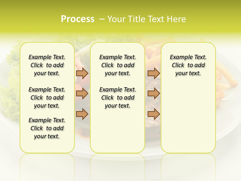 Eat Beef Appetiser PowerPoint Template