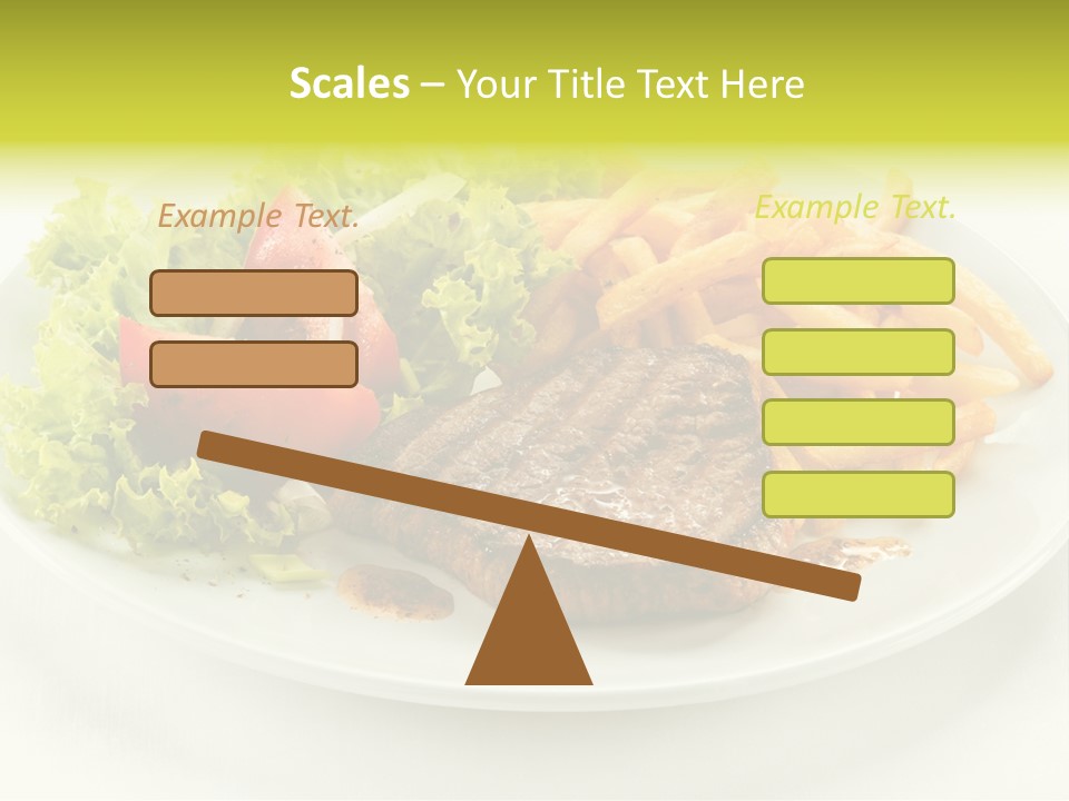 Eat Beef Appetiser PowerPoint Template