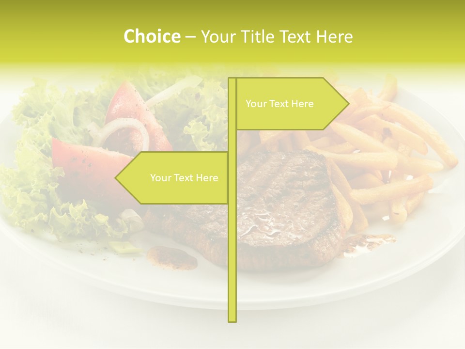 Eat Beef Appetiser PowerPoint Template
