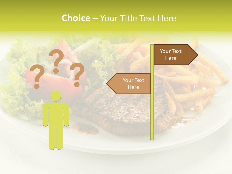 Eat Beef Appetiser PowerPoint Template