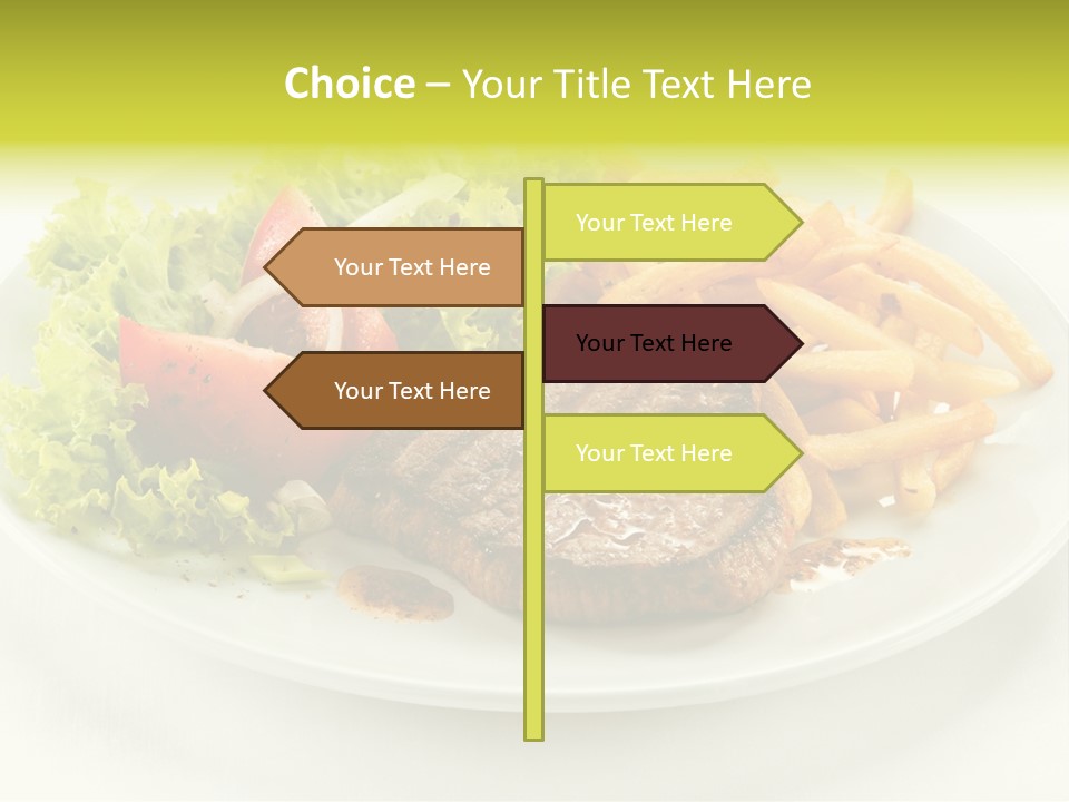 Eat Beef Appetiser PowerPoint Template