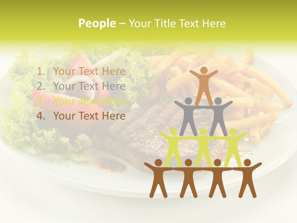 Eat Beef Appetiser PowerPoint Template