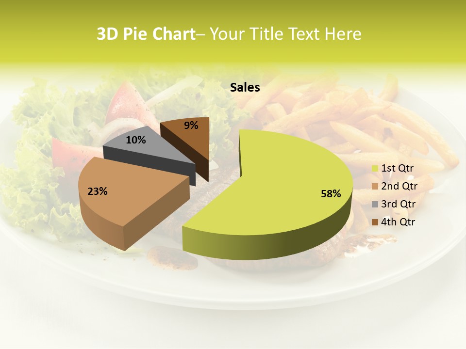 Eat Beef Appetiser PowerPoint Template