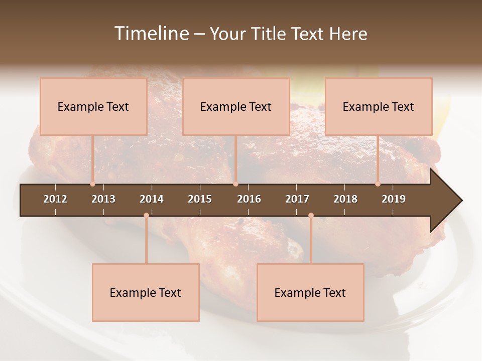 Leg Vegetable Salad PowerPoint Template