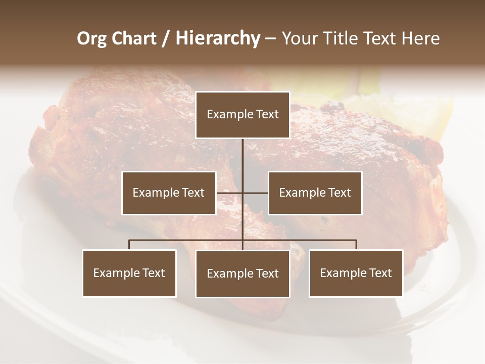 Leg Vegetable Salad PowerPoint Template