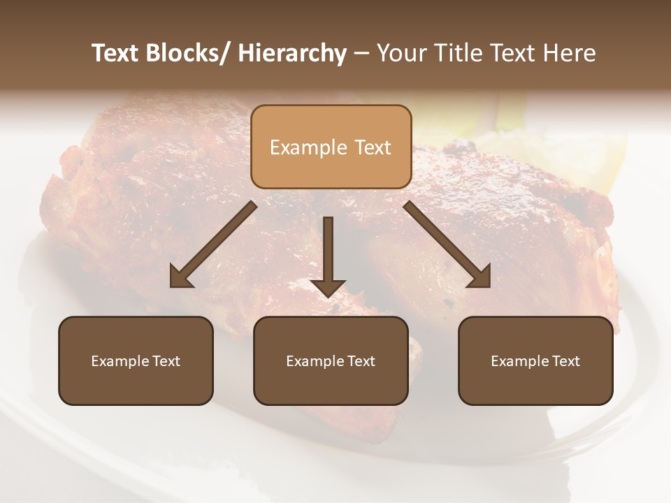 Leg Vegetable Salad PowerPoint Template
