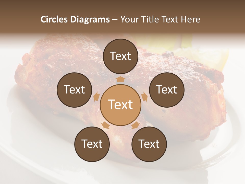 Leg Vegetable Salad PowerPoint Template